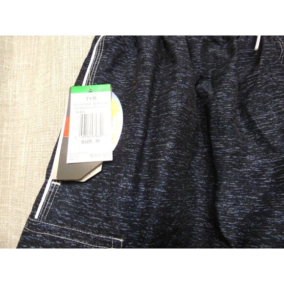 TYR Men's Tahoe Challenger Swim Shorts, M, Black - Picture 8 of 9